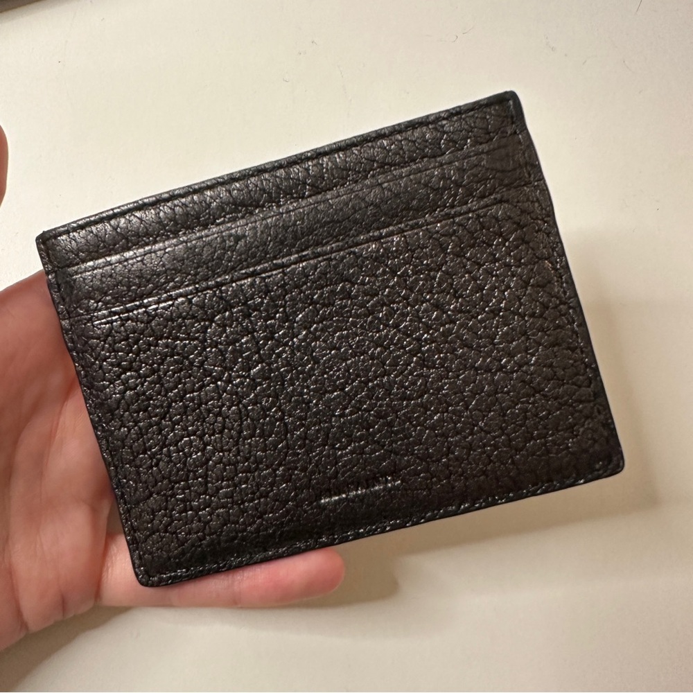 AllSaints leather card holder